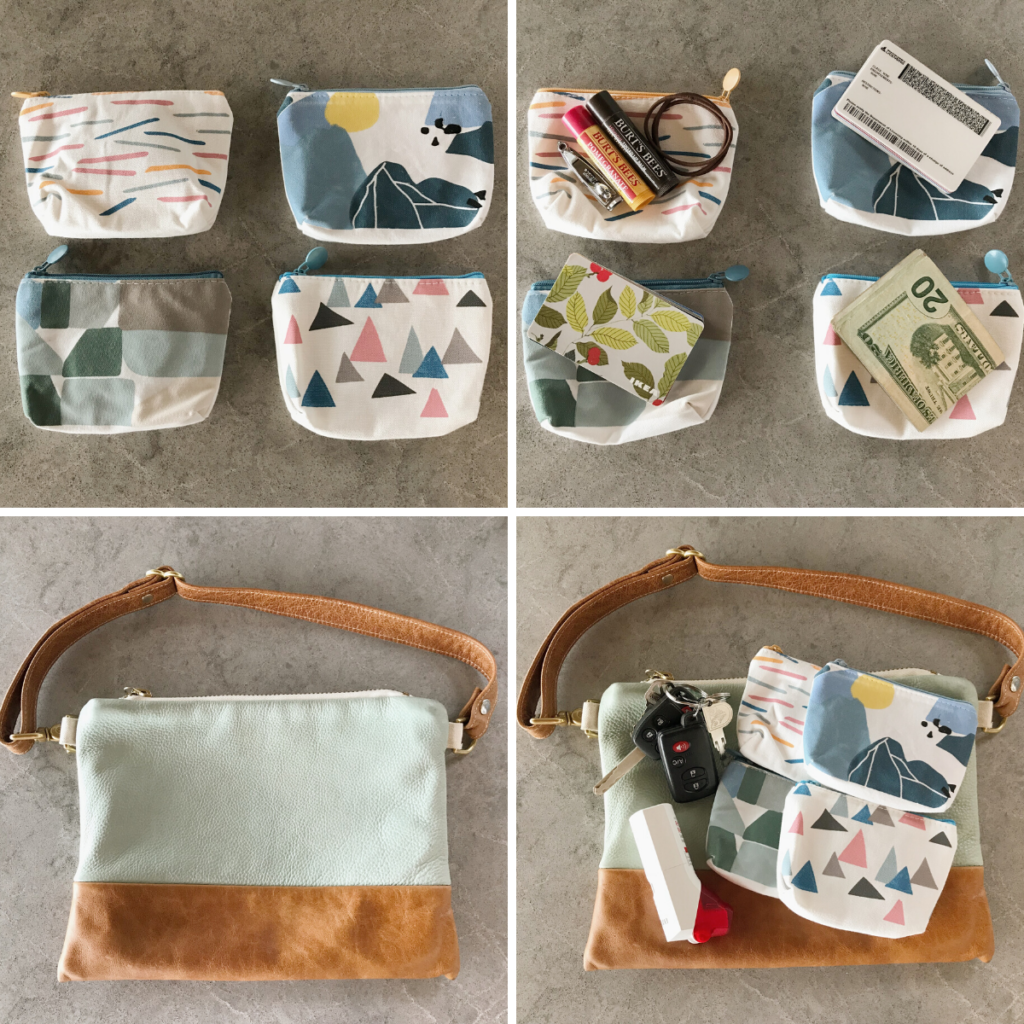 Minimalist Mama Purse Sage Family